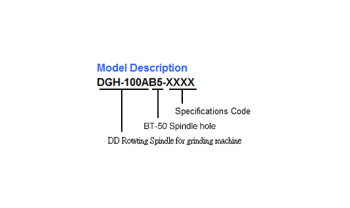 DGH-100AB5 Rotary Table specialized for Grinder