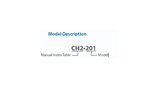 CH2-201 Manual Rotary Indexing Table