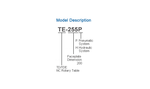 TE-200P CNC Rotary Table